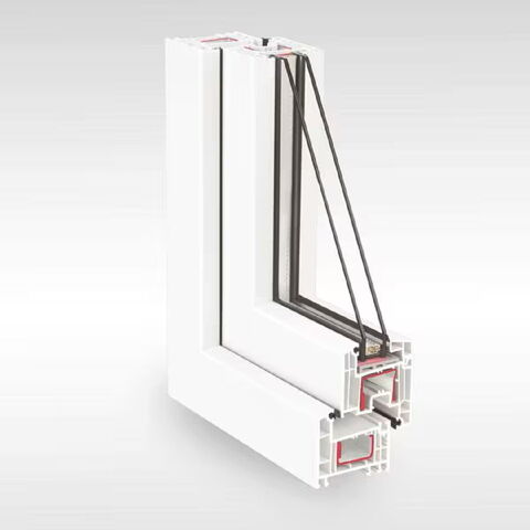 Kunststof kozijn Rehau EURO-DESIGN 70 profiel – profieldoorsnede