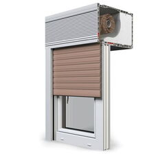 BeClever Aufsatzrollladen Clever Box in 04 Dunkelbeige