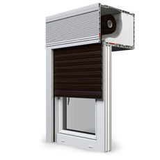 BeClever Aufsatzrollladen Clever Box in 36 Wenge