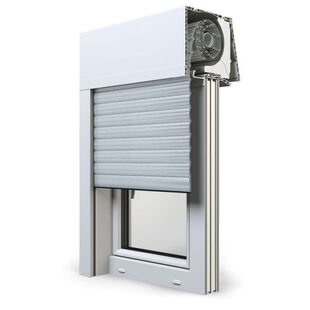 Opzetrolluik Exte Elite XT in zilver