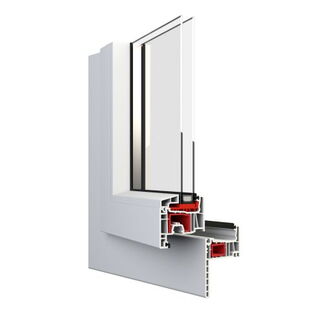 Salamander Streamline 76 met Reno Classic profiel met dubbele beglazing