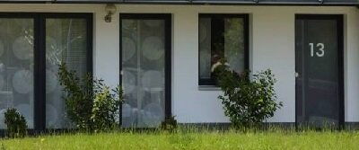 Nebeneingangstür Anthrazit