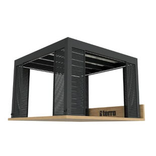 Pergola feste Lamellen