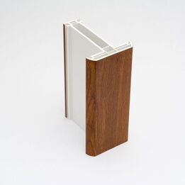 Kopplungsdehnungsprofil aus Kunststoff für Iglo Energy in Dekor Golden Oak 70118