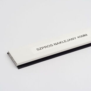 Aufgeklebte Sprosse 45mm in Weiß