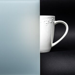 Ornamentglas Milchglas