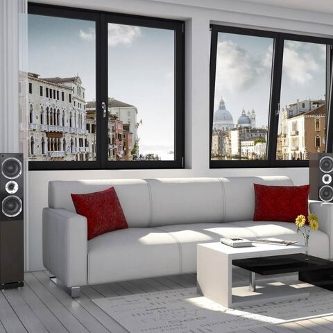 Woonkamer kozijn 2-delig met stolp