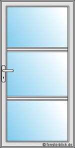 Nebeneingangstür Modell Erkner