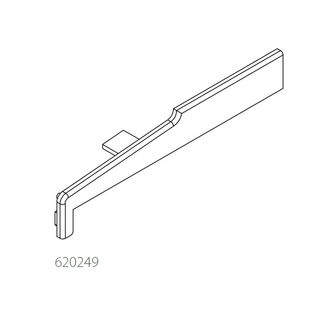 Aluplast 620249 - Vensterbank - Eindkap