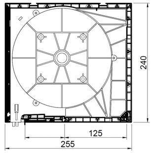 Aufsatzrollladen SKT Opoterm mit Kastenhöhe 240mm