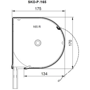 Vorbaurollladen SKO-P mit Kastenhöhe 165mm