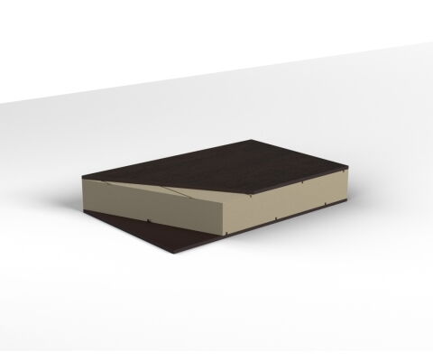 Tür-Füllung mit Paneel in Classic lang