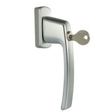 Fenstergriff MACO Harmony mit Schlüssel, silber