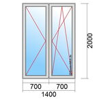 Terrassentürmaß 1400x2000mm
