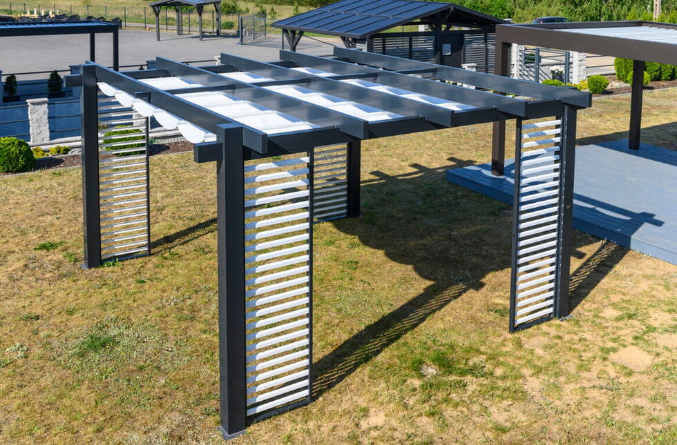 Pergola Garten Freistehend