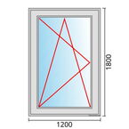 Venstermaat 1200x1800mm