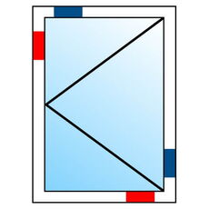 Fenster Verklotzung Drehflügel