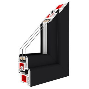 Fenster Iglo Energy Classic Anthrazit