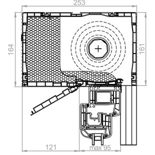 Aufsatzrollladen PTL 160mm mit Revision