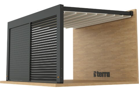 Pergola Terra Cabrio Yer Zubehör bewegliche Lamellen Aluminium