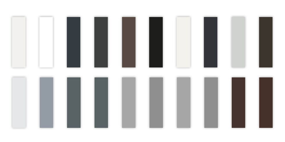 Kunststofffenster Veka AluConnect Farben