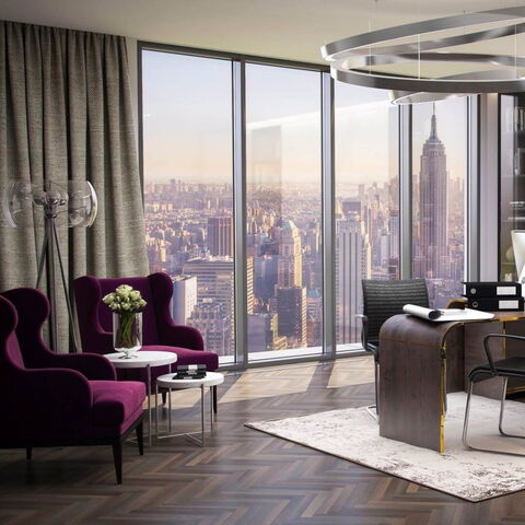 Fensterfront Büro Aluminium