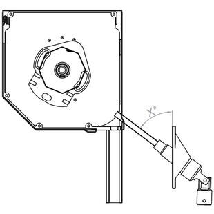 Vorbaurollladen Antrieb Ausgang Typ B