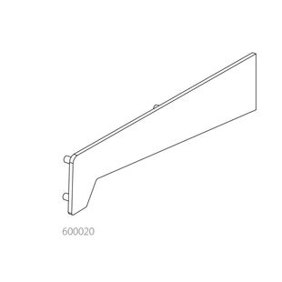 Aluplast 600020 - Vensterbank - Eindkap