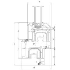 Aluplast Ideal 4000 raam als renovatiekozijn in Soft-Line