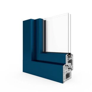 Aluplast IDEAL 5000 met Aluskin aan de buitenzijde