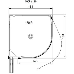 Detailtekeningen voorzetrolluik Aluprof SKP