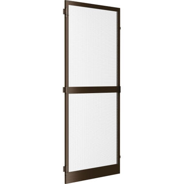 Insektenschutz Drehtür in Braun