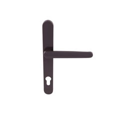 Türdrücker Flach in Braun