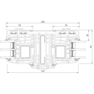 Drutex Iglo Energy AluCover - 70001-70103-70118 Fest Kopplung Stahl
