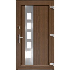 Drutex voordeur Bonn in notenboom