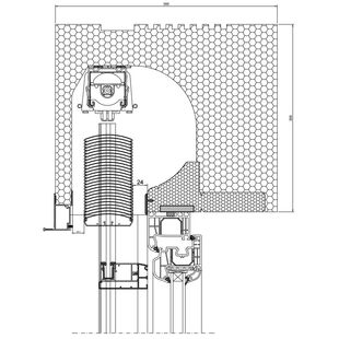 Raffstorekasten ZF-S 365 - Rahmen Iglo 5