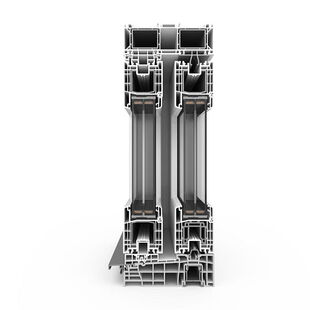 Hebeschiebetür Gealan HST S 9000 Profilschnitt