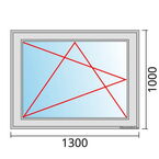 Venstermaat 1300x1000mm