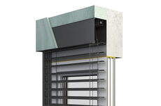 Buitenjaloezieën met kozijn