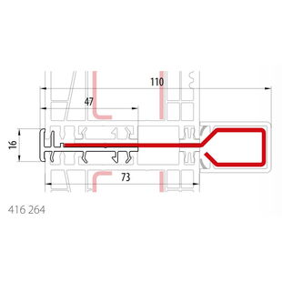 Salamander 416 264 Statikkopplung 6mm