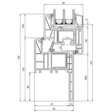 Salamander BlueEvolution 82 renovatiekozijn Classic-Line