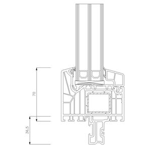 8033 - Basisprofil 30mm (Breite: 20mm)