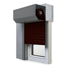 SK 45 Rollladen in 26 Mahagoni