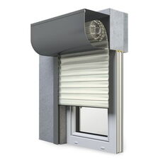 SKP Rollladen in 15 Cremeweiß