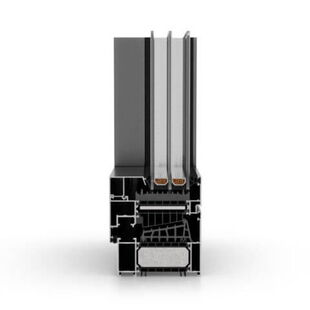 Alu-kozijn Aluprof MB-104 Passive SI Profielsnede