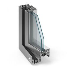 Aluprof profiel MB 70 HI met warmte-isolatie kozijn