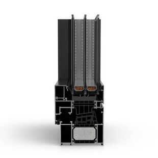 Alu-kozijn Aluprof MB-86N SI Snede