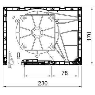 Aufsatzrollladen SKT mit Insektenschutz 170mm