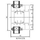 Aufgesetzte Sprossen aus Aluminium