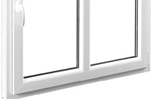 Glasverdelende roeden van kunststof in wit